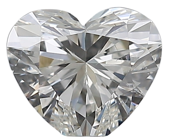 0.5 Carat I SI1 Heart Natural Diamond