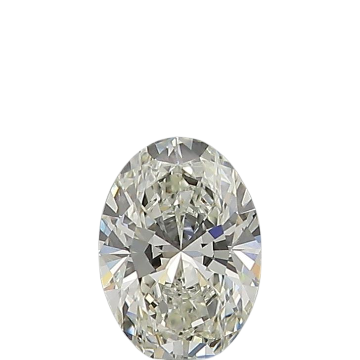 0.55 Carat I VVS1 Oval Natural Diamond
