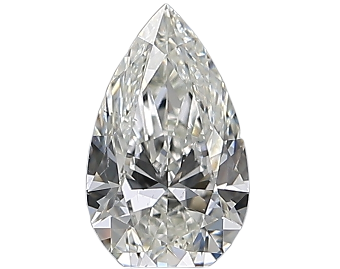 0.6 Carat I SI1 Pear Natural Diamond