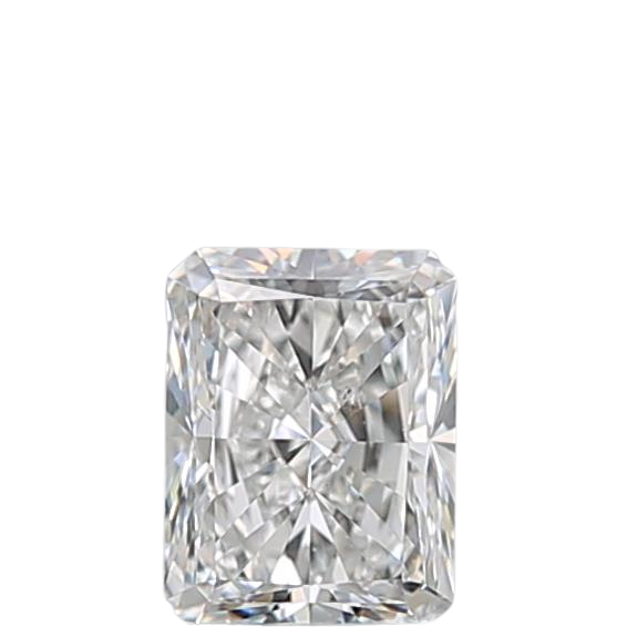 0.5 Carat F SI1 Radiant Natural Diamond