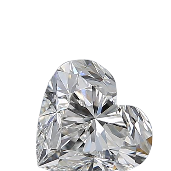 0.5 Carat G SI1 Heart Natural Diamond