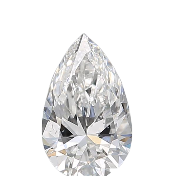 0.5 Carat F SI1 Pear Natural Diamond