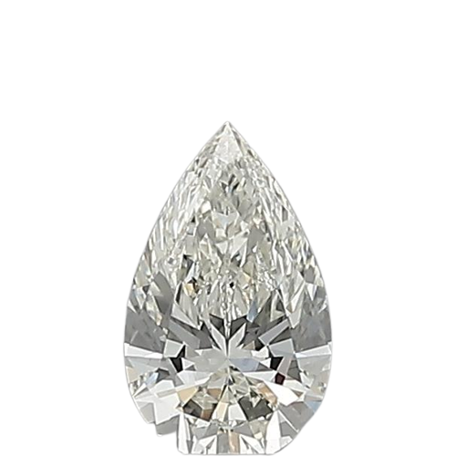 0.55 Carat J SI1 Pear Natural Diamond