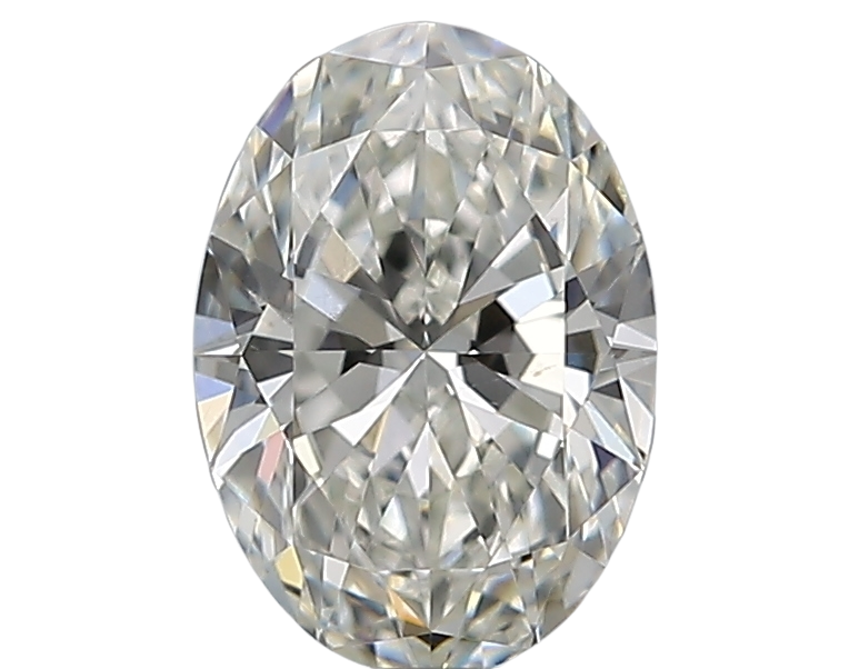0.53 Carat H VS2 Oval Natural Diamond