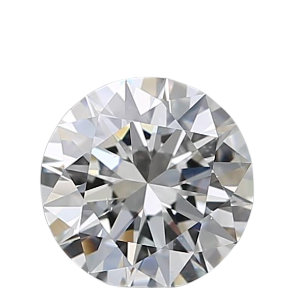 0.55 Carat H SI1 Round Natural Diamond