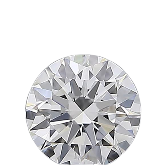 0.5 Carat E VVS2 Round Natural Diamond