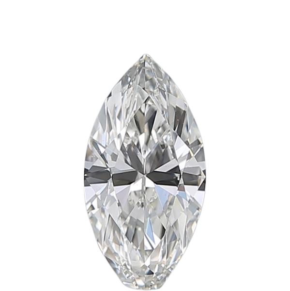 0.53 Carat H SI1 Marquise Natural Diamond