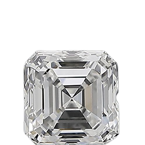 0.5 Carat E VS1 Asscher Natural Diamond