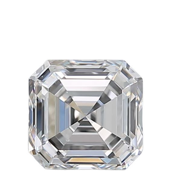 0.71 Carat G VS2 Asscher Natural Diamond