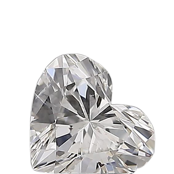 0.5 Carat E SI1 Heart Natural Diamond