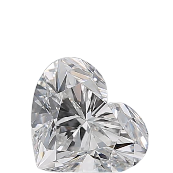 0.5 Carat E SI1 Heart Natural Diamond