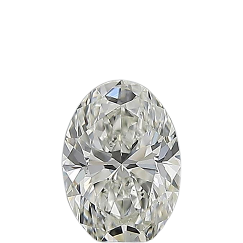 0.51 Carat I VS2 Oval Natural Diamond