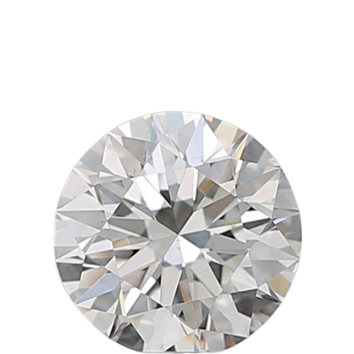 0.5 Carat H VS2 Round Natural Diamond
