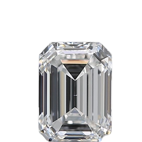 0.5 Carat E VS1 Emerald Natural Diamond