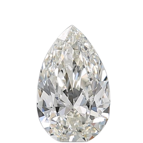0.53 Carat I VVS1 Pear Natural Diamond