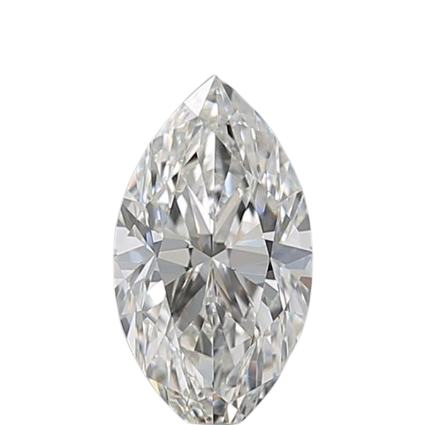 0.5 Carat H SI1 Marquise Natural Diamond