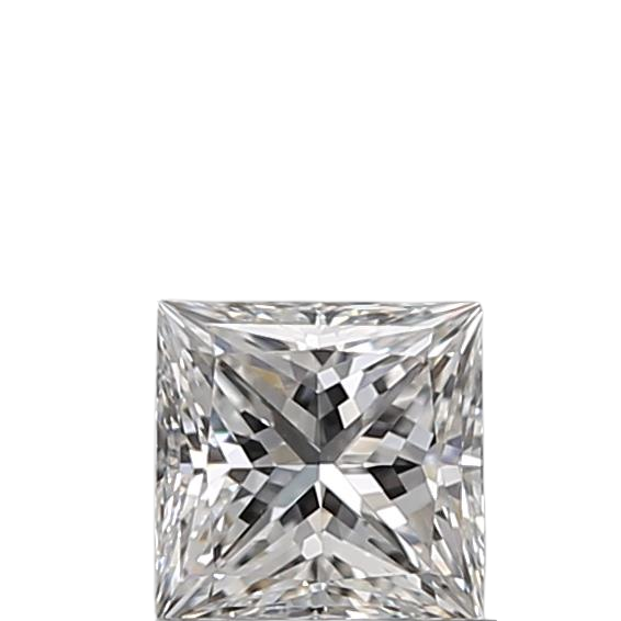 0.5 Carat F VS2 Princess Natural Diamond