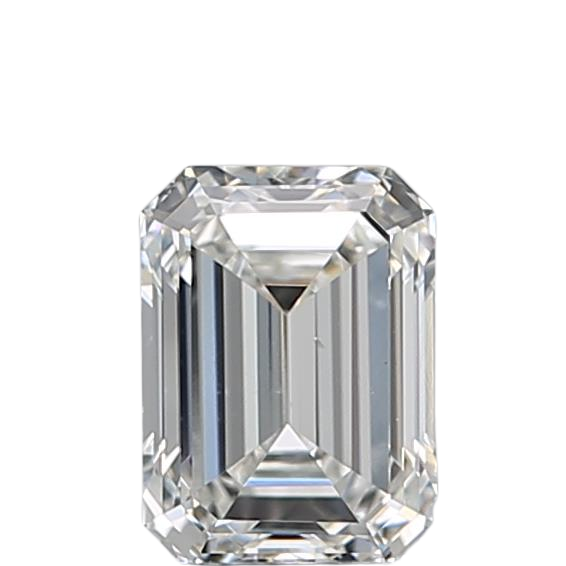 0.5 Carat G VS2 Emerald Natural Diamond