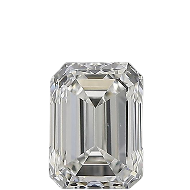 0.51 Carat G VS2 Emerald Natural Diamond
