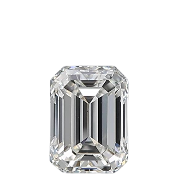 0.5 Carat G VS2 Emerald Natural Diamond