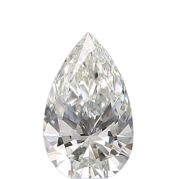 0.61 Carat I SI1 Pear Natural Diamond