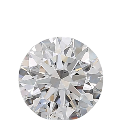 0.51 Carat F VS2 Round Natural Diamond