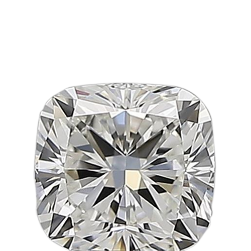 0.53 Carat G VVS2 Cushion Natural Diamond