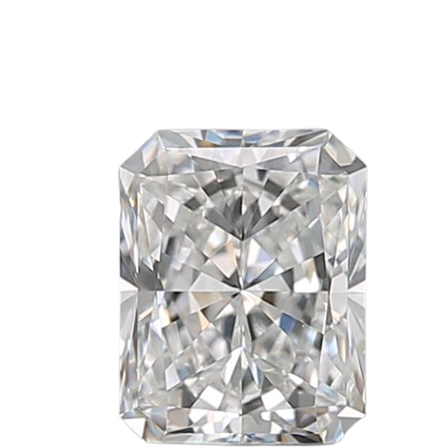0.51 Carat F VVS2 Radiant Natural Diamond