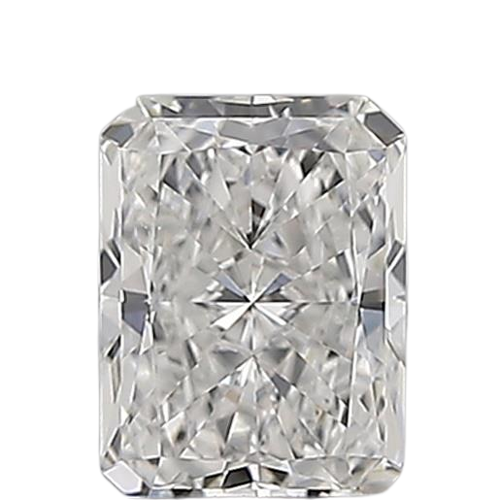 0.53 Carat F VS1 Radiant Natural Diamond