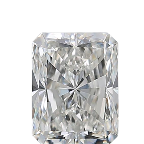 0.7 Carat H VVS2 Radiant Natural Diamond