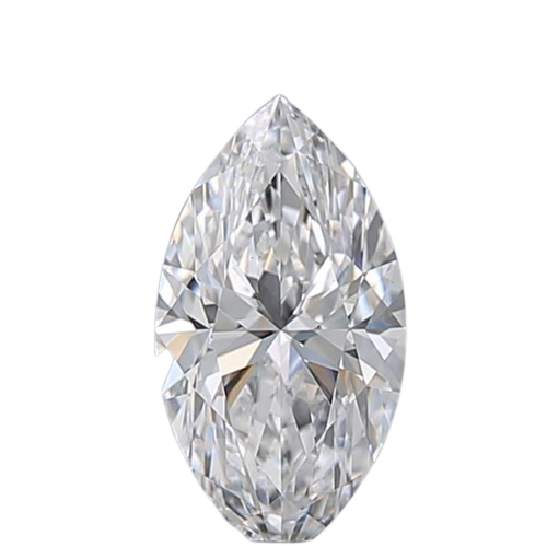 0.51 Carat D VS2 Marquise Natural Diamond