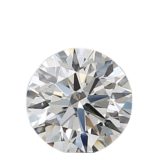 0.5 Carat I VS2 Round Natural Diamond