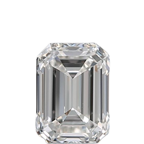 0.51 Carat G VVS2 Emerald Natural Diamond