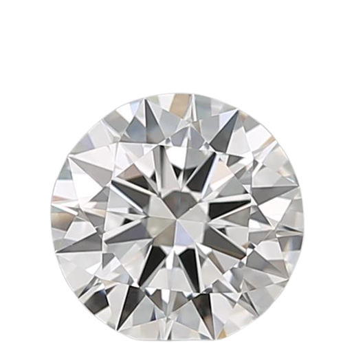 0.55 Carat I VS1 Round Natural Diamond