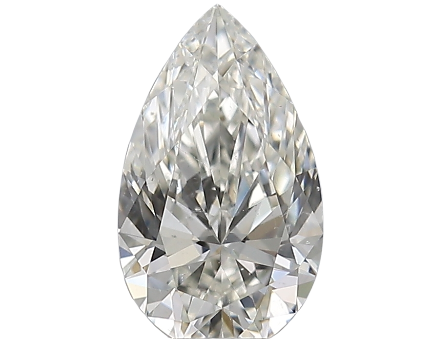 0.55 Carat I SI1 Pear Natural Diamond