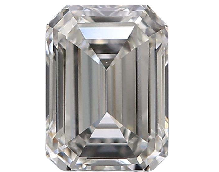 0.5 Carat G VS2 Emerald Natural Diamond