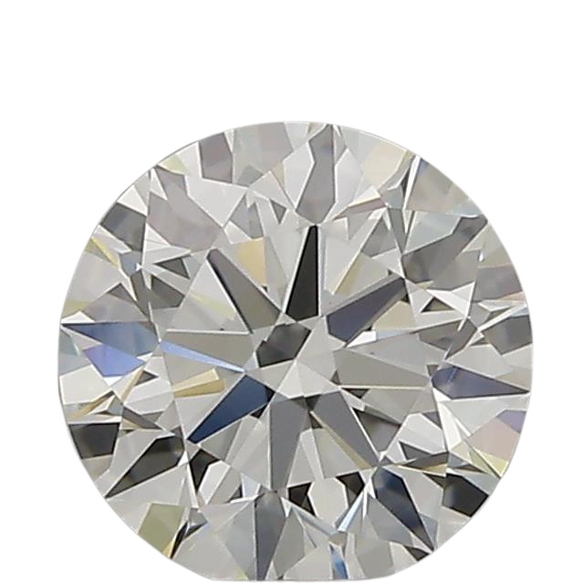 0.6 Carat I VVS2 Round Natural Diamond