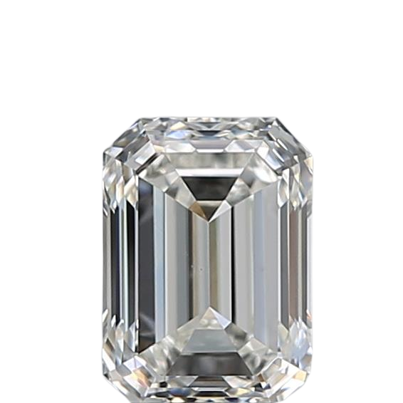 0.5 Carat H SI1 Emerald Natural Diamond