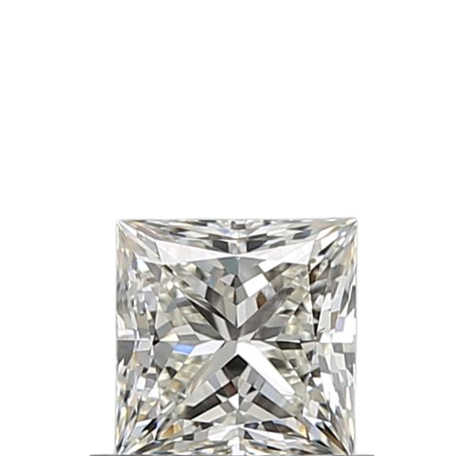 0.6 Carat J VVS2 Princess Natural Diamond