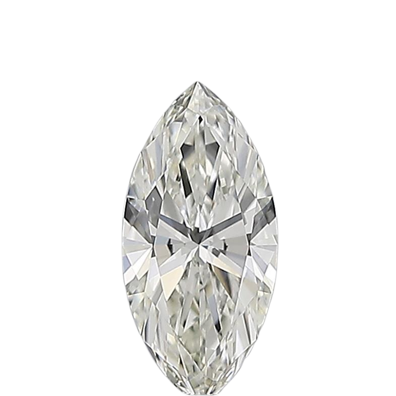 0.51 Carat I VVS2 Marquise Natural Diamond