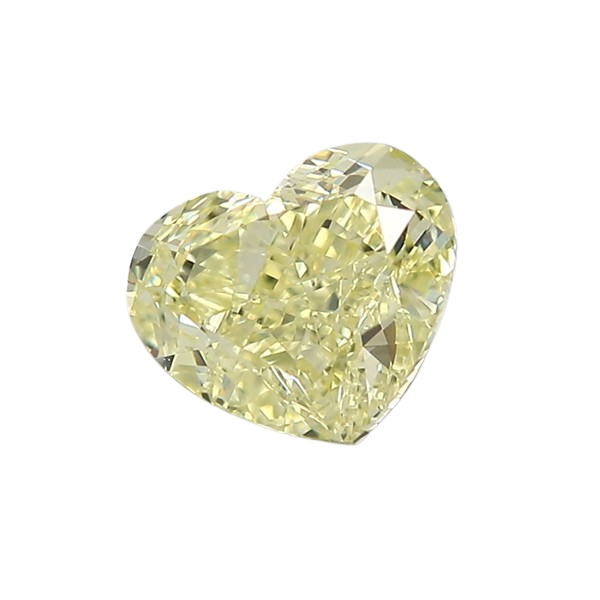 1.1 Carat YELLOW VS1 Heart Natural Diamond