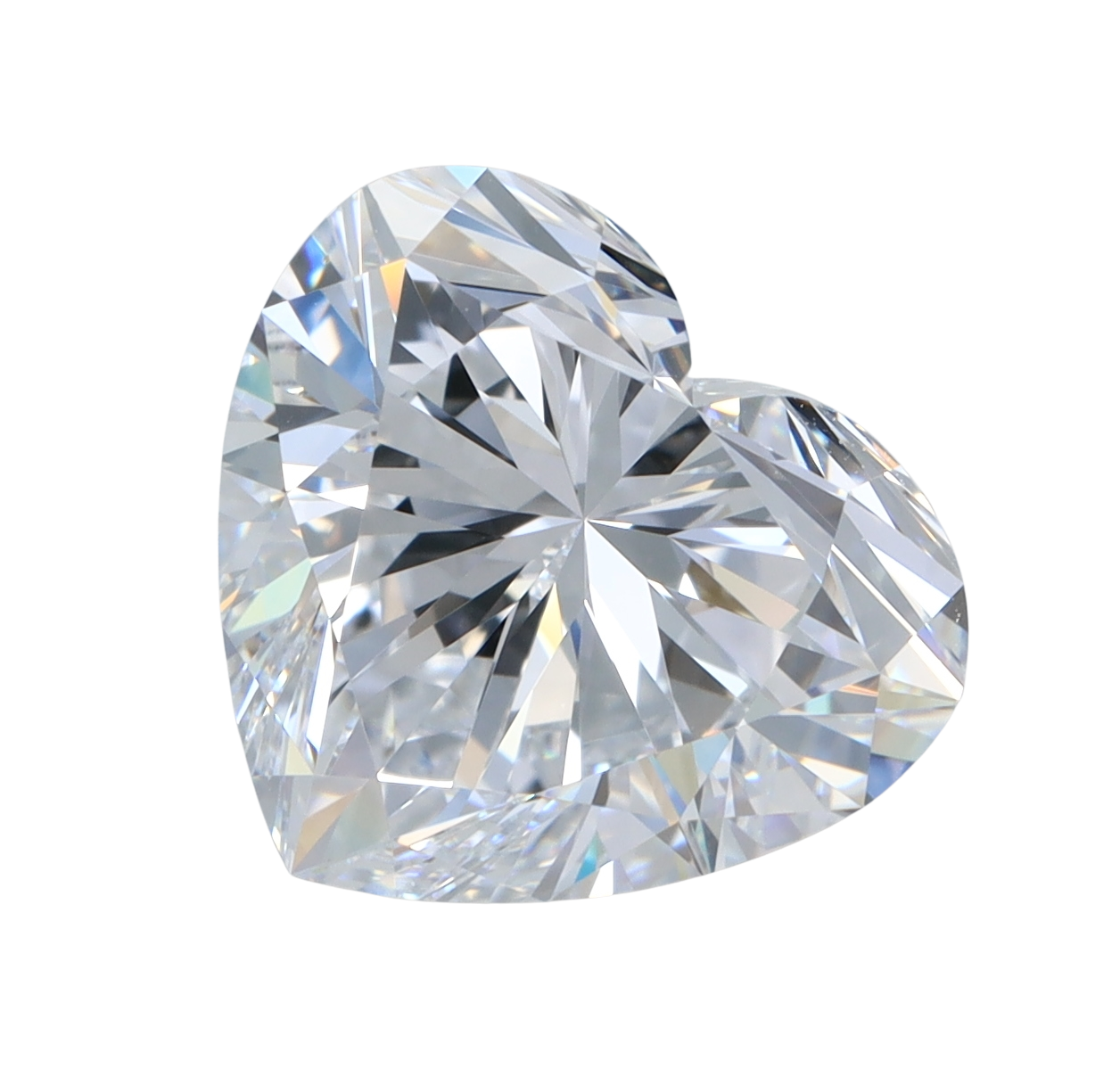 3.55 Carat F VVS2 Heart Lab Diamond