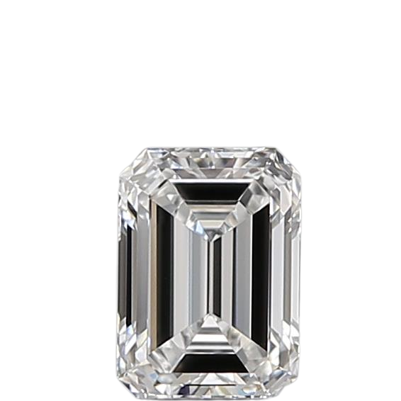 0.5 Carat D VS1 Emerald Natural Diamond