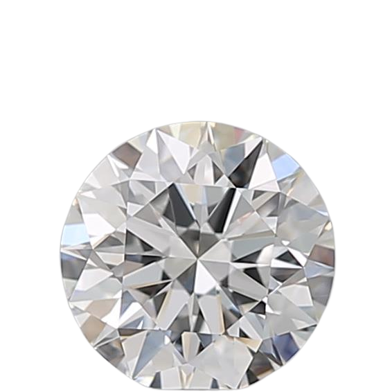 0.5 Carat E VVS2 Round Natural Diamond
