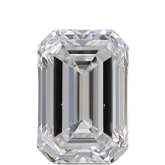 0.7 Carat E SI1 Emerald Natural Diamond