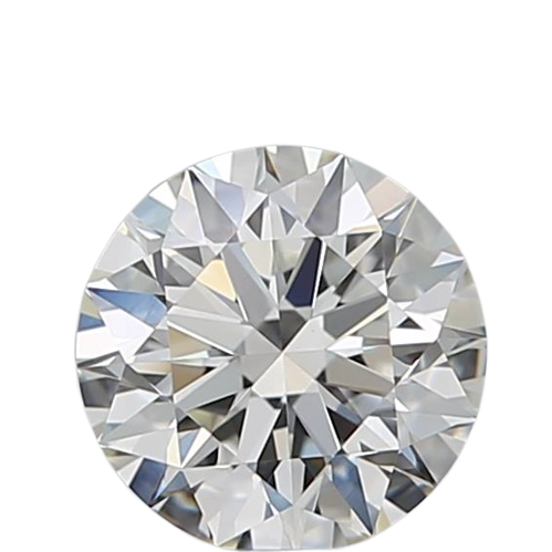 0.61 Carat I VS2 Round Natural Diamond
