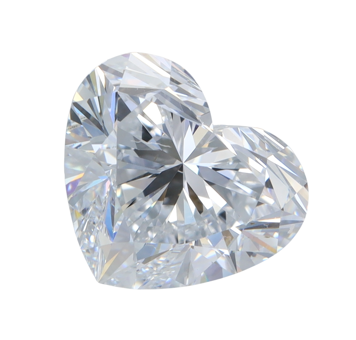 3.23 Carat F VVS2 Heart Lab Diamond
