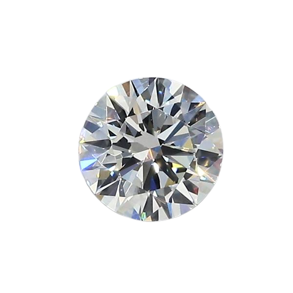 0.53 Carat F VS1 Round Natural Diamond