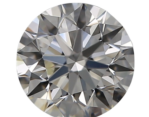 0.66 Carat I VS2 Round Natural Diamond