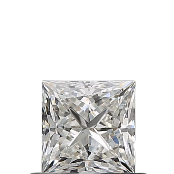 0.61 Carat I VS2 Princess Natural Diamond